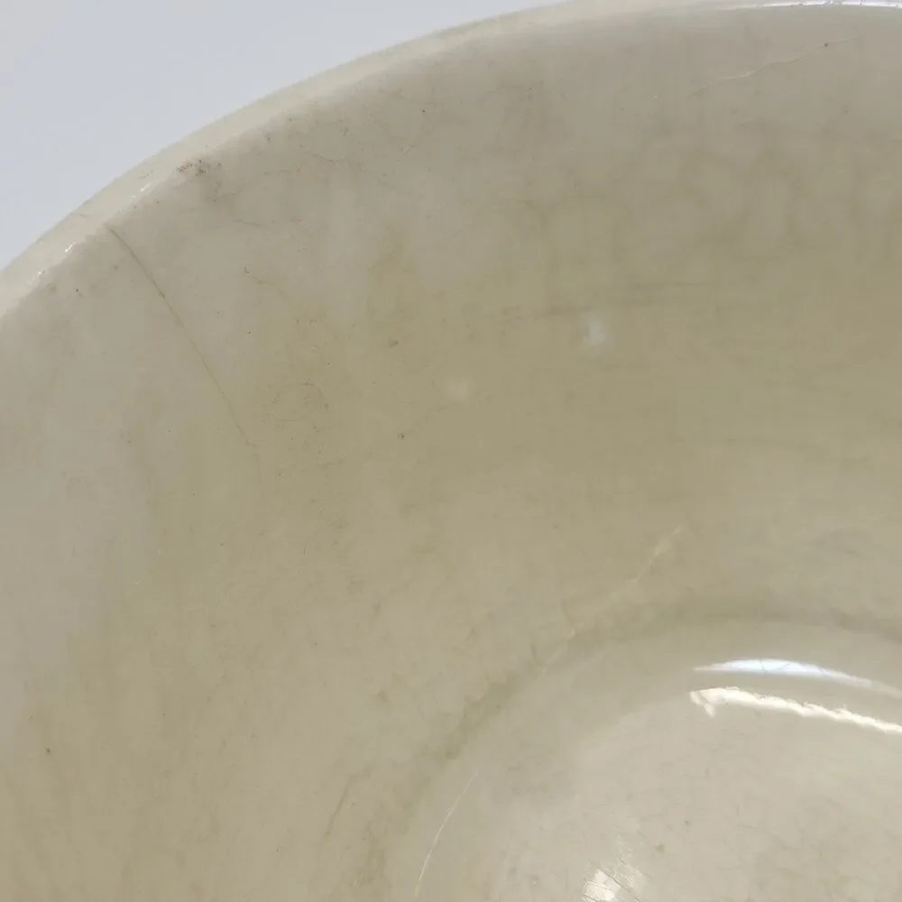 McCoy Oven Ware Pink Blue Nesting Mixing Bowls Set 8 & 10 Vintage Stoneware USA